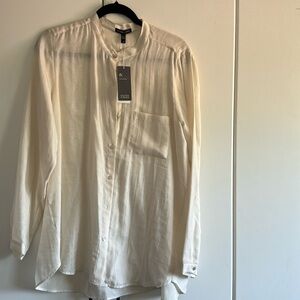 Eileen Fisher Silk Cotton Blouse